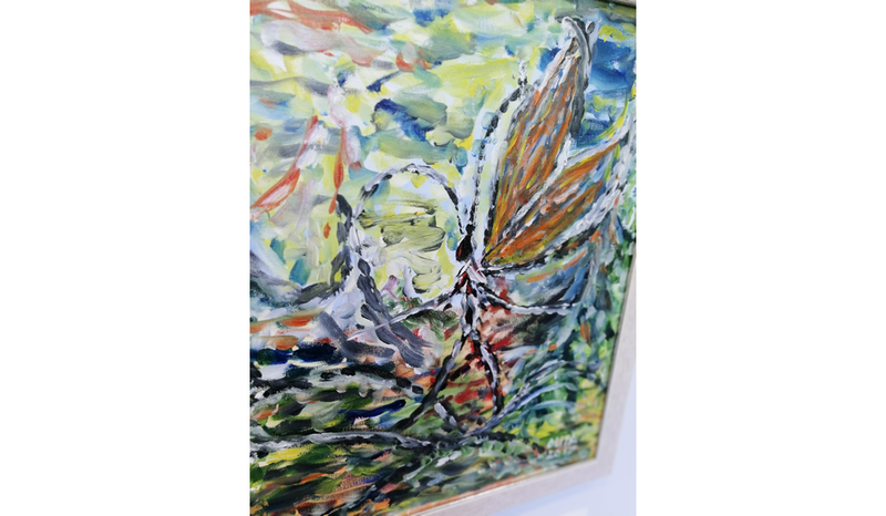 Kviečiame į Olitos Škikūnienės tapybos darbų parodą „Spalvų bangos sielą džiugina“ 